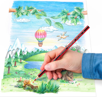 Staedtler - Noris Colour Coloured Pencils, 24 Pcs (185 Md24)