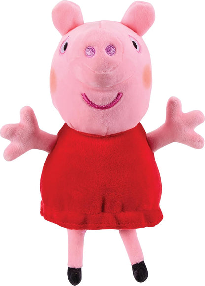 Peppa Pig Peppa, George and Evie 3-Pack, Preschool Plush Soft Toys