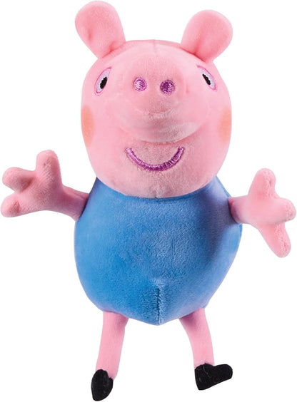 Peppa Pig Peppa, George and Evie 3-Pack, Preschool Plush Soft Toys