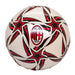 Mondo Toys 13448 Voetbal genaaid A.C. Mailand Pro, officieel product, maat 5-400 g, kleur: rood/zwart