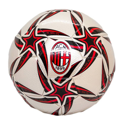 Mondo Toys 13448 Voetbal genaaid A.C. Mailand Pro, officieel product, maat 5-400 g, kleur: rood/zwart