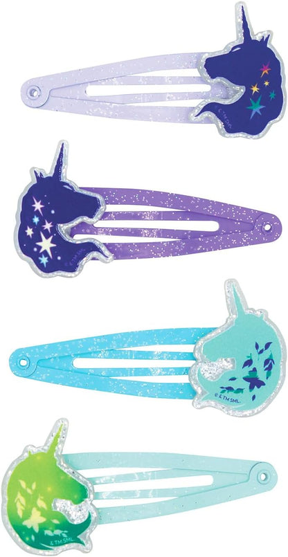 Unicorn Academy: Joy Toy - 4 Fermagli Per Capelli Unicorno