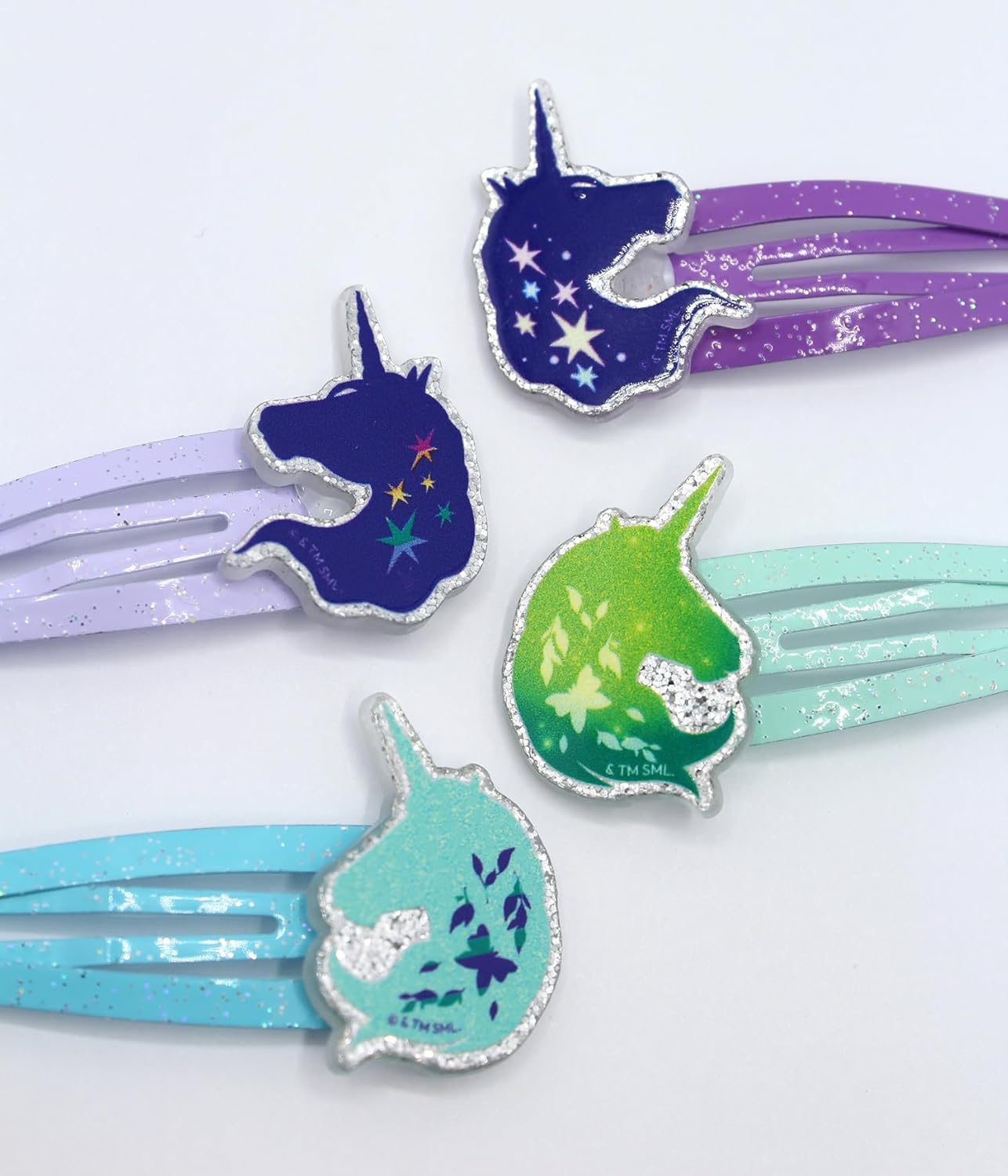 Unicorn Academy: Joy Toy - 4 Fermagli Per Capelli Unicorno