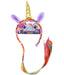 Joy Toy Unicorn Academy Wildstar - Cerchietto per capelli con unicorno e arcobaleno