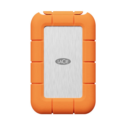 LaCie Rugged SSD4 1TB, 40Gbps USB-C, Orange, Data Rescue Service (STND1000400)