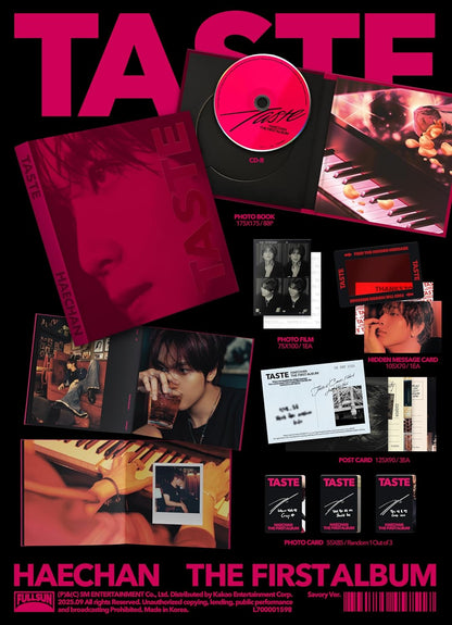 Taste - Savory Case Version - incl. 88pg Photobook, Hidden Message Card + Photocard