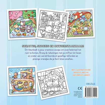 Deltas - Comfy & Cute - Cozy Kleurboek