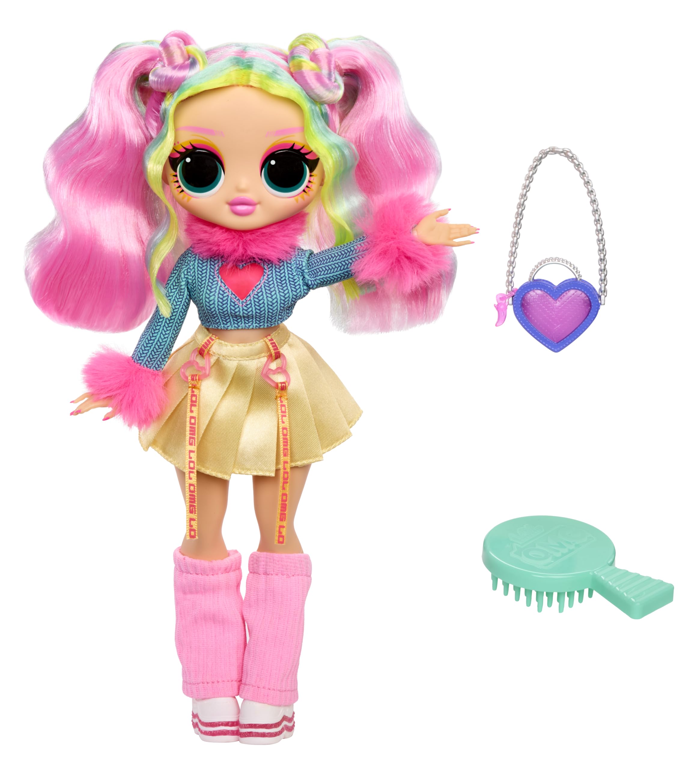 L.O.L. Surprise! OMG Doll - Bubblegum D.J. - Includes 1 Fashion Doll, Comes with Fabulous Fashions, Collect All 4