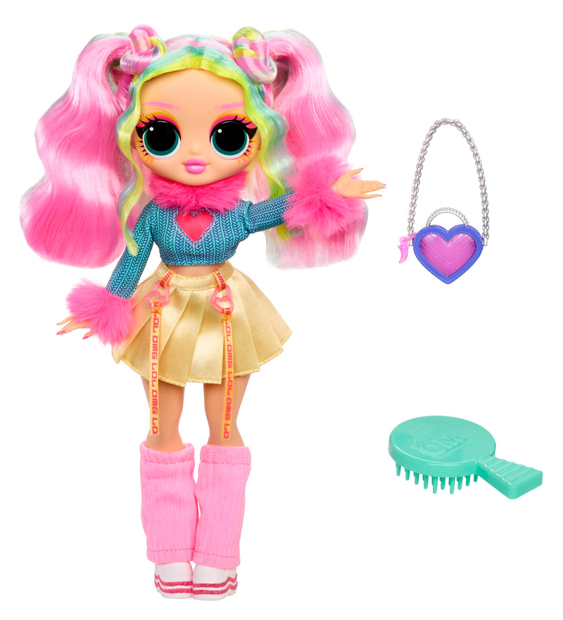 L.O.L. Surprise! OMG Doll - Bubblegum D.J. - Includes 1 Fashion Doll, Comes with Fabulous Fashions, Collect All 4