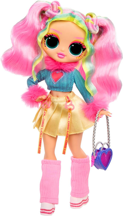 L.O.L. Surprise! OMG Doll - Bubblegum D.J. - Includes 1 Fashion Doll, Comes with Fabulous Fashions, Collect All 4