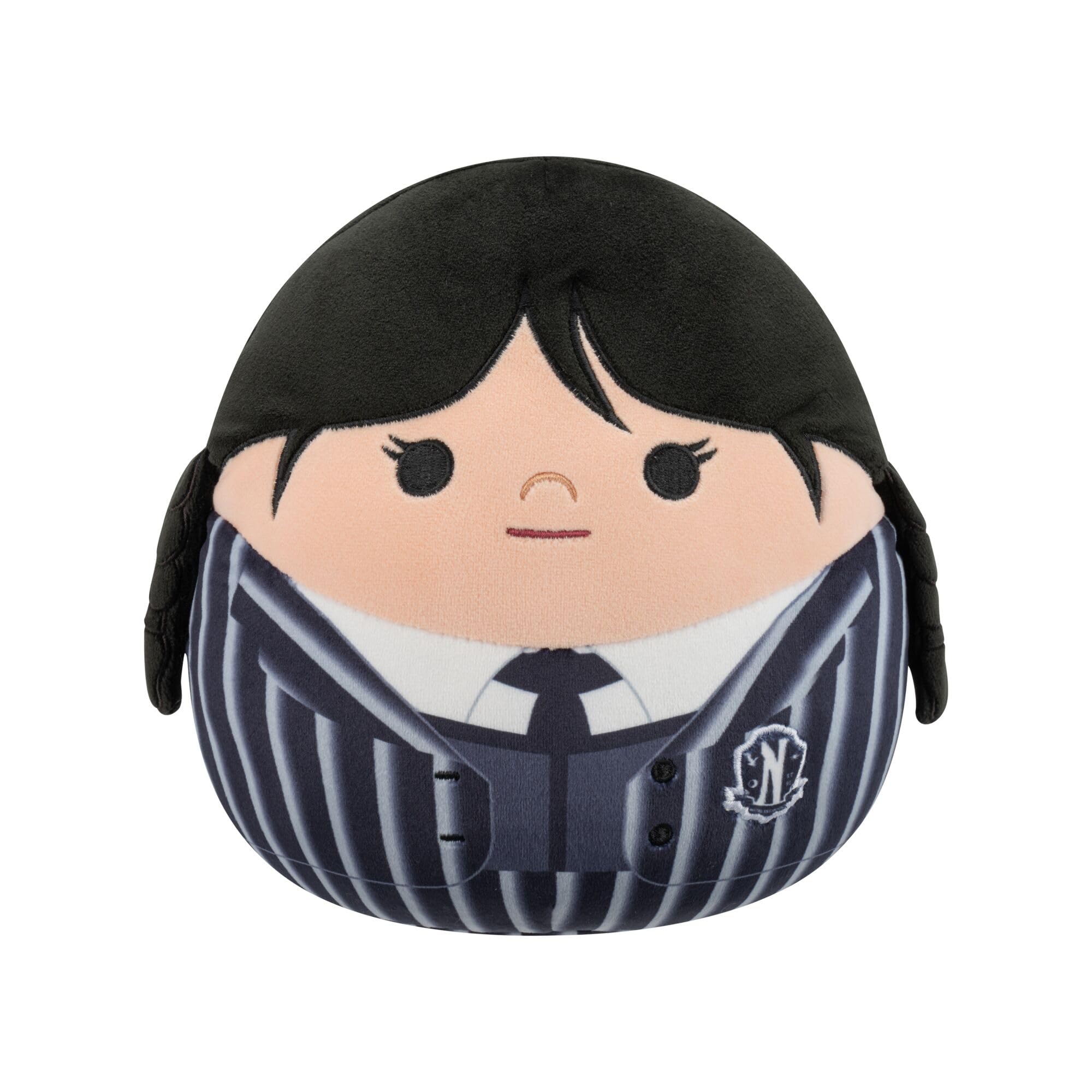 Squishmallows Original 8-Inch Wednesday in Uniform | Collectable Cute Plush Toy, Cuddly Toys for Children, Soft Toys, Cute Teddies Suitable for Girls and Boys Ages 3