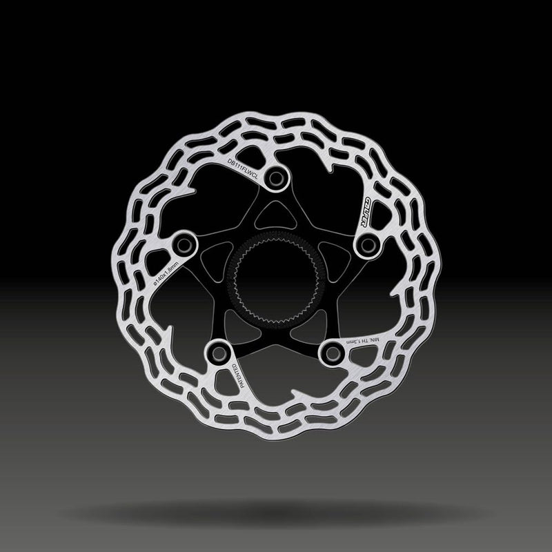 GALFER BRAKING SYSTEMS, Disc Brake Rotor DB111FLWCL TWO-PIECE DISC SHARK ROAD CENTER-LOCK (Center Lock) 140/1.8mm
