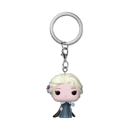 Funko Pocket Pop! Disney: Princess Holiday - Elsa Vinyl Figure Keychain
