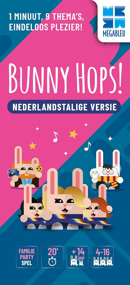 Megableu - Megableu Bunny Hops Bordspel