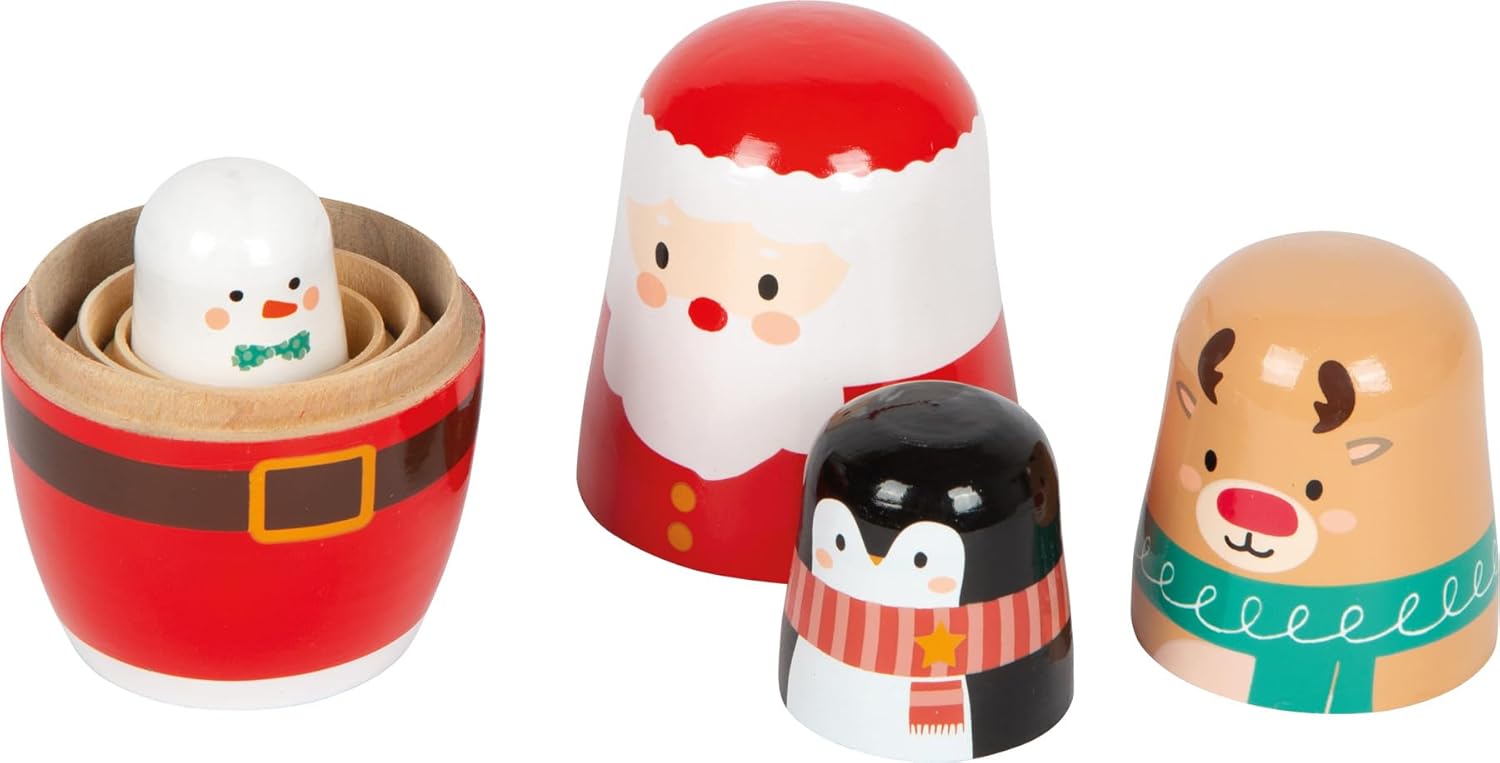 Small Foot - Small Foot - Kerstmis Matroesjka Poppen