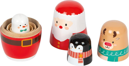 Small Foot - Small Foot - Kerstmis Matroesjka Poppen