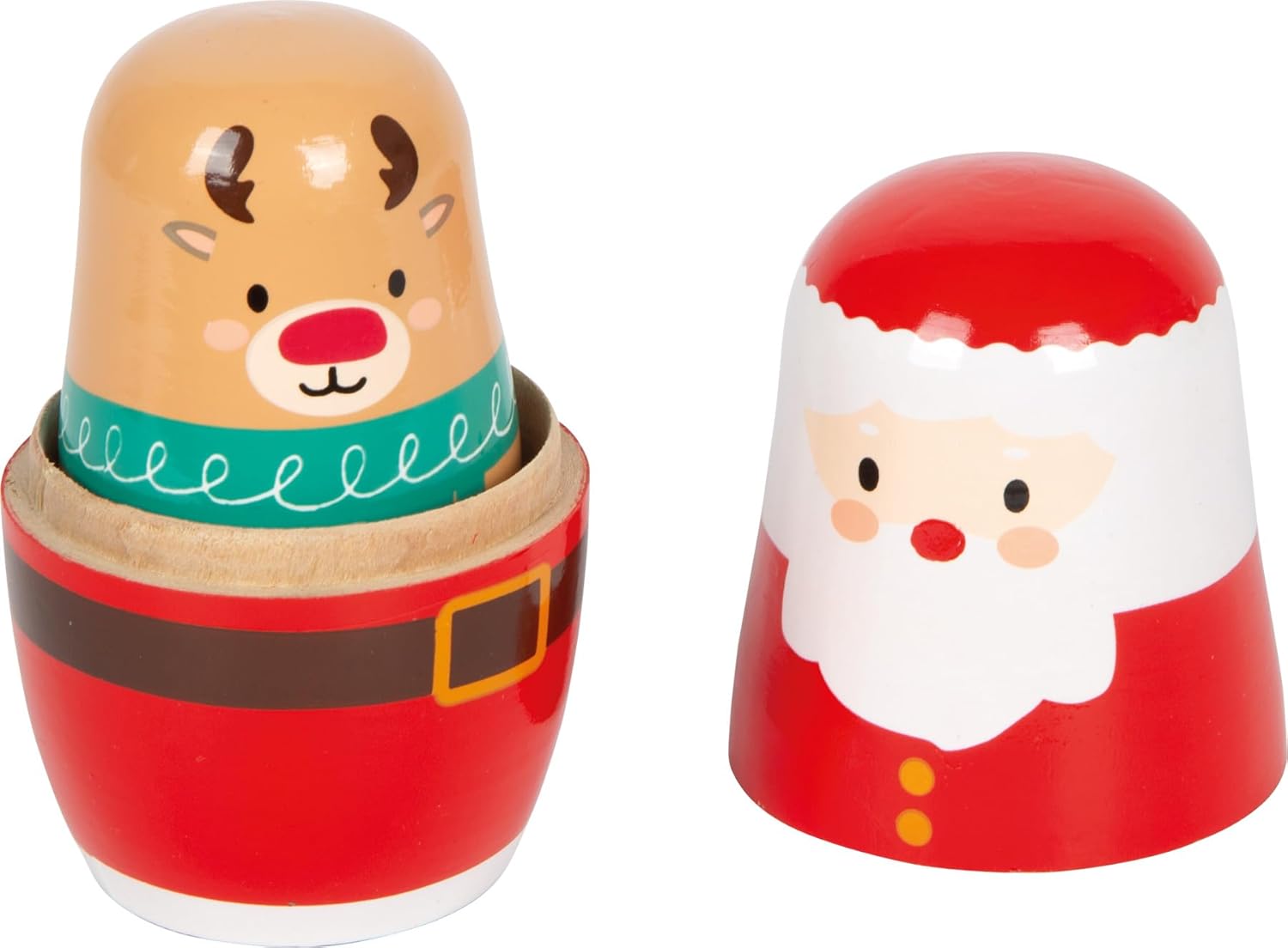 Small Foot - Small Foot - Kerstmis Matroesjka Poppen