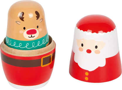 Small Foot - Small Foot - Kerstmis Matroesjka Poppen