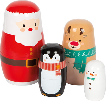 Small Foot - Small Foot - Kerstmis Matroesjka Poppen