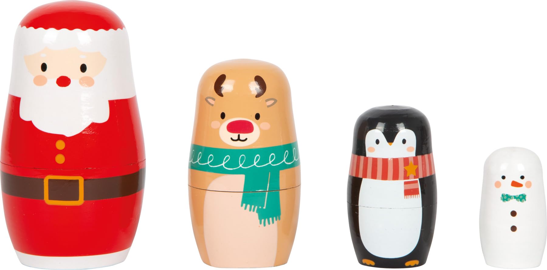 Small Foot - Small Foot - Kerstmis Matroesjka Poppen