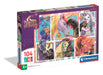 Clementoni - Clementoni Puzzel Unicorn Academy - 6 Portretten 104dlg.