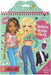 Totum Besties Creative Fashion Designer Book – Includes Stickers, Stencils & Templates – Arts & Crafts Activity for Kids Ages 6+