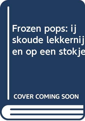Frozen pops Ijsjes Boek