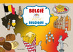 Belgie A3 Kleurblok
