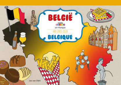 Belgie A3 Kleurblok