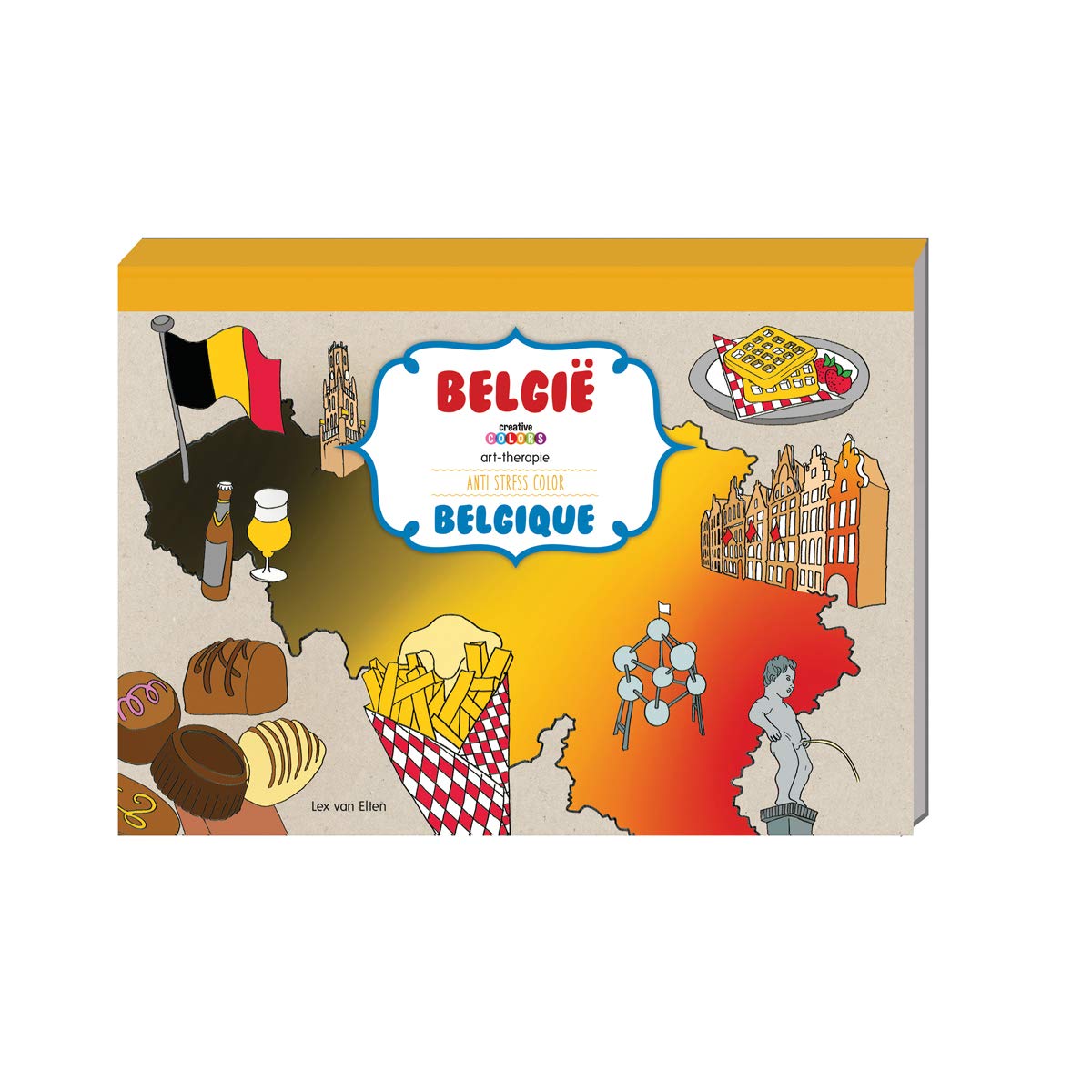 Belgie A3 Kleurblok