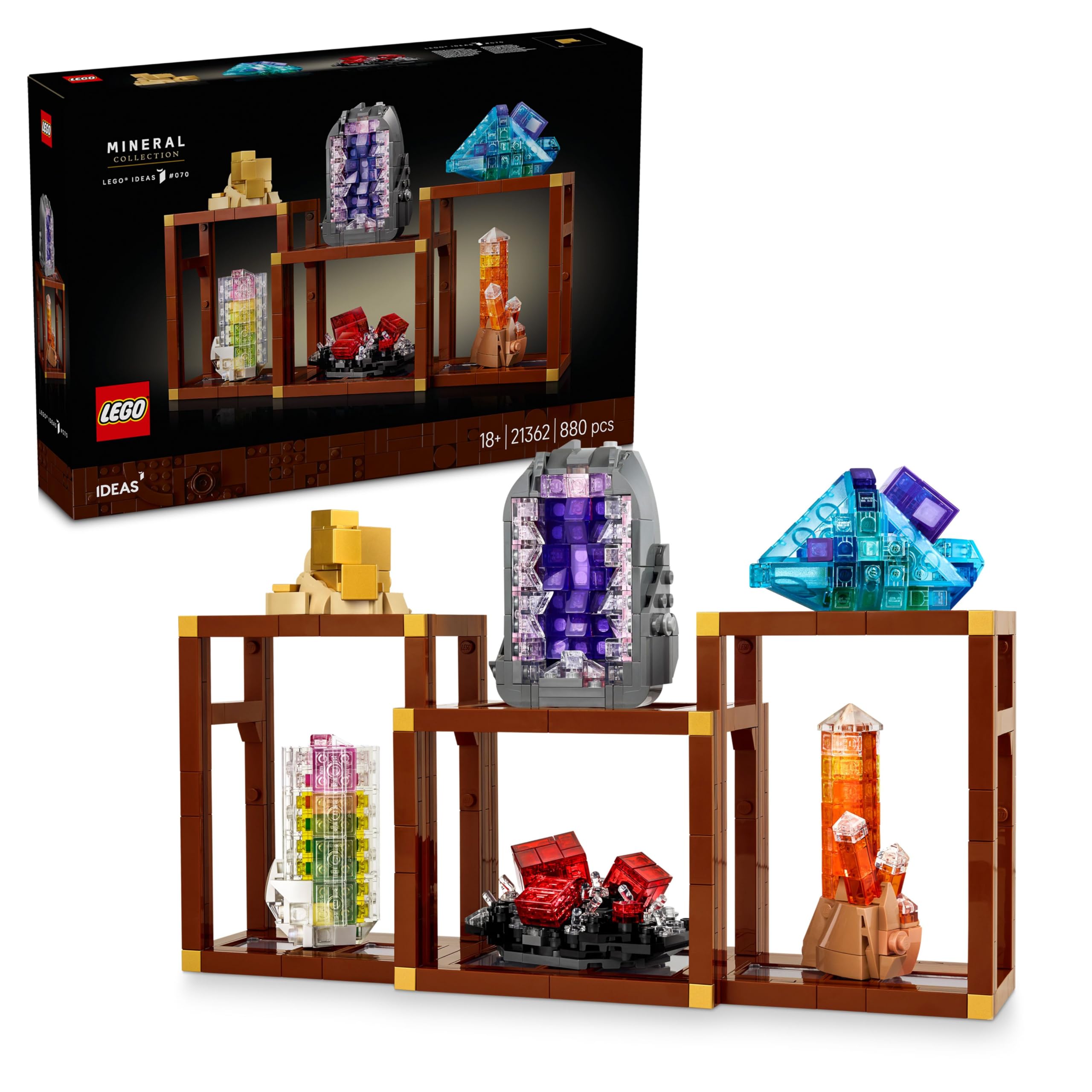 Lego - Ideas - Mineral Collection (21362).