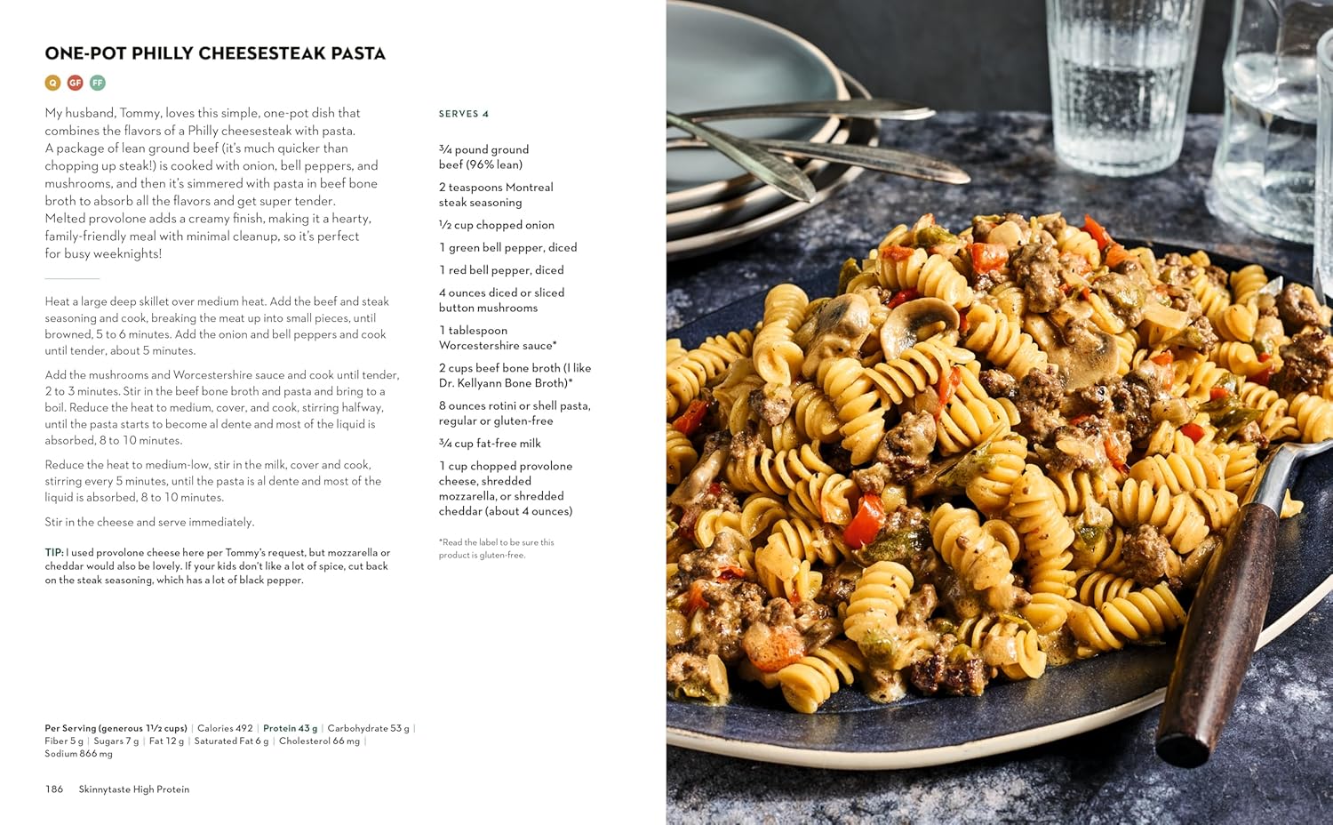 Skinnytaste High Protein: 100 Healthy, Simple Recipes to Fuel Your Day: A Cookbook