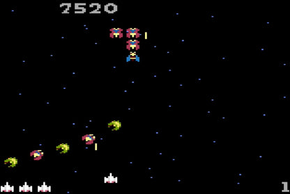 Galaga (Atari 2600+/ 2700+/ 2700) Cartridge