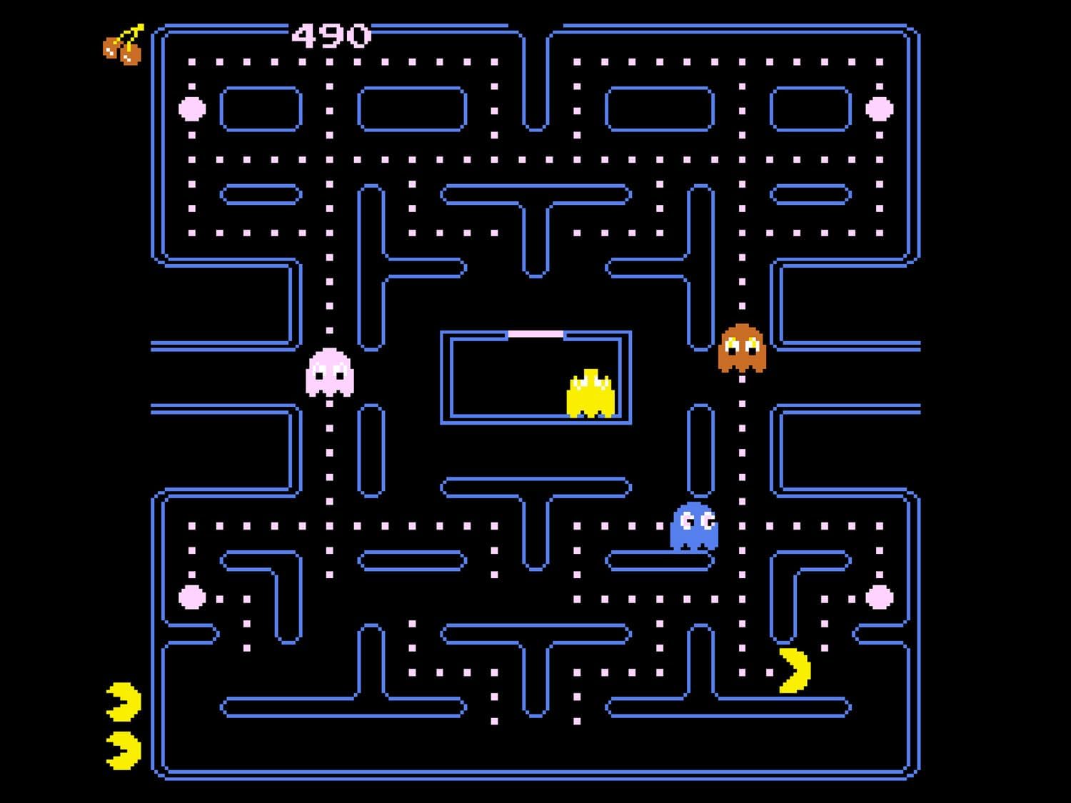 PAC-MAN Double Feature (compatible with Atari 2600+, Atari 7800+ and Atari 7800 video game systems