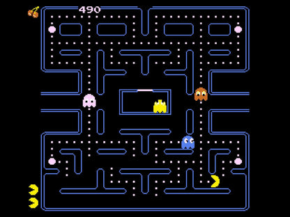 PAC-MAN Double Feature (compatible with Atari 2600+, Atari 7800+ and Atari 7800 video game systems