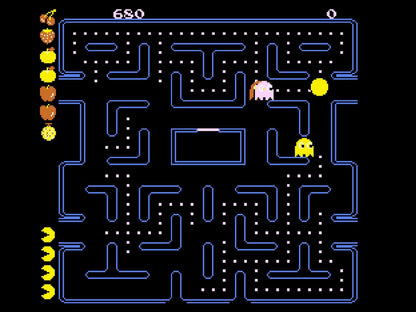 PAC-MAN Double Feature (compatible with Atari 2600+, Atari 7800+ and Atari 7800 video game systems