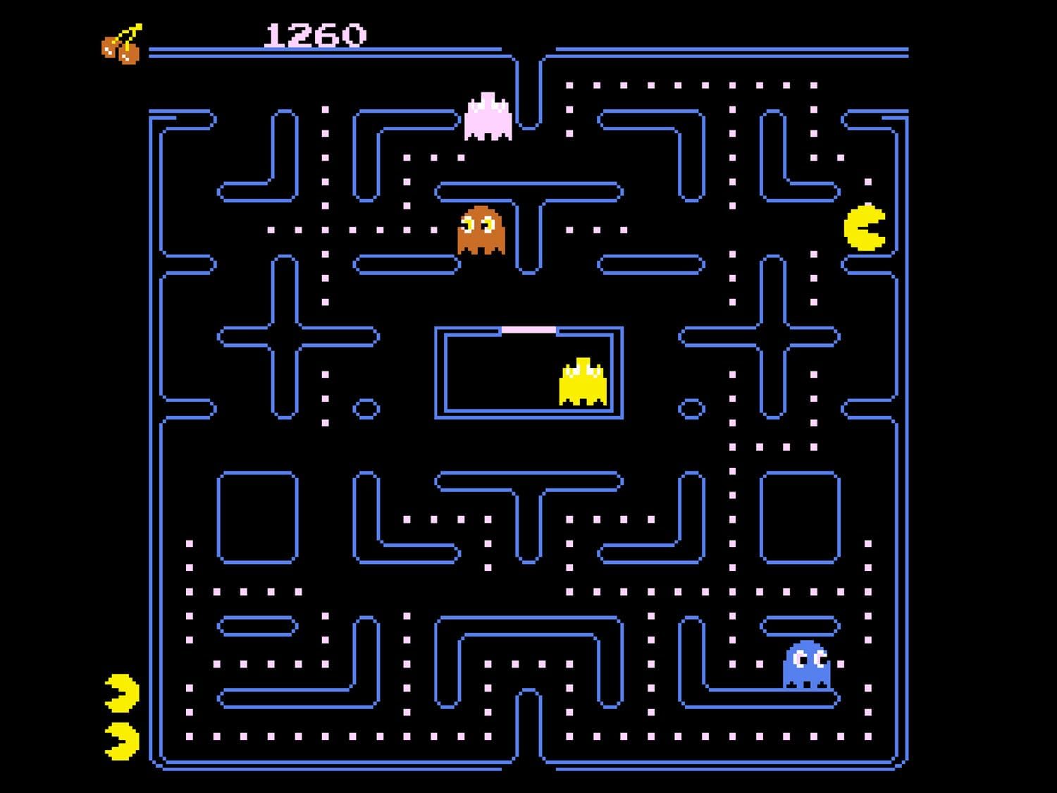 PAC-MAN Double Feature (compatible with Atari 2600+, Atari 7800+ and Atari 7800 video game systems