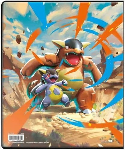Asmodee - Ultra Pro – Pokémon – Mega-Evolution (EM01): Notizbuch mit Pokémon-Kartenhalter – Kapazität: 252 Karten – Gesellschaftsspiele – Zubehör für Sammelkarten