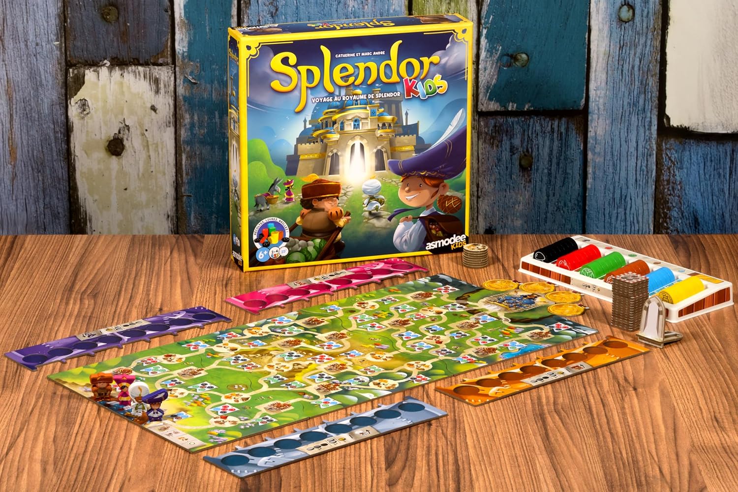 Asmodee | Splendor Kids | Board Game | Ages 6+ | 2-4 Players | 30 Minutes Playing Time
