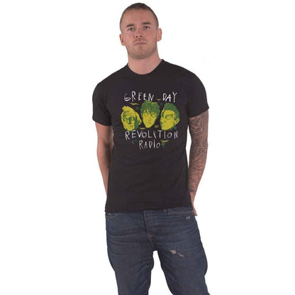 Green Day: Rock Off - Scribble Mask (T-Shirt Unisex Tg. M)