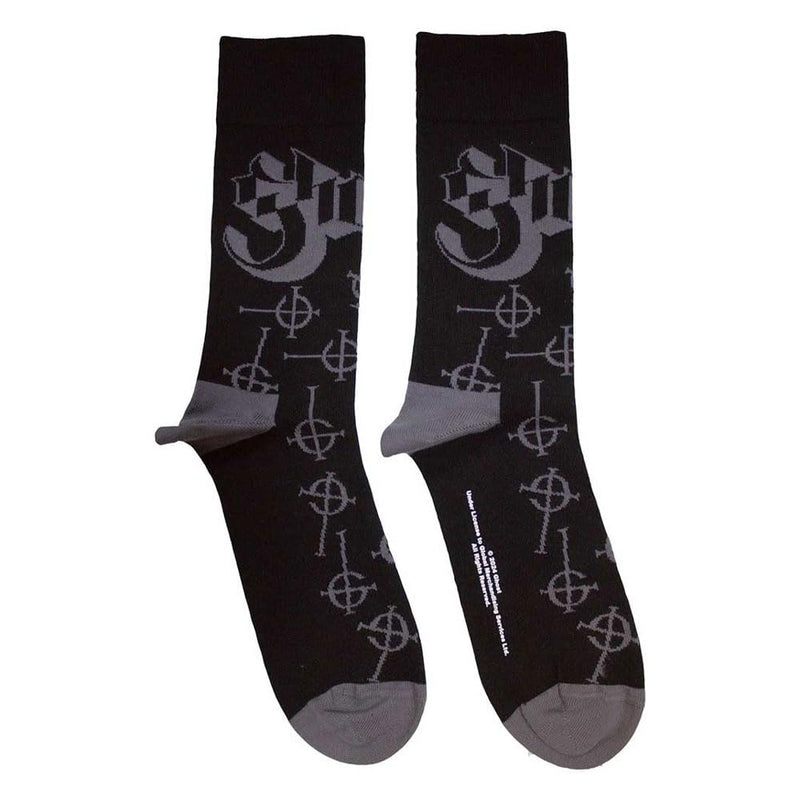 Ghost: Rock Off - Symbol Pattern (Calzini Unisex Uk Size 7 - 11)