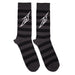 Metallica - Metallica Unisex Ankle Socks: Lightning M (Charcoal Grey) (Uk Size 6 - 11)