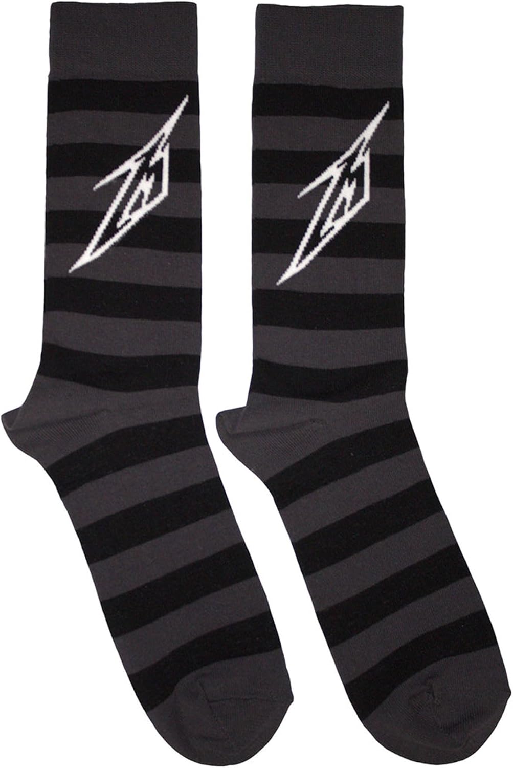 Metallica - Metallica Unisex Ankle Socks: Lightning M (Charcoal Grey) (Uk Size 6 - 11)