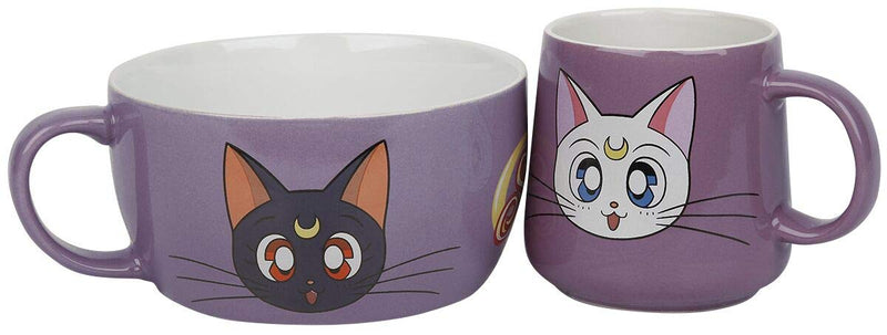 Gift Set 2 In 1 Breakfast Sailor Moon Luna & Artemis