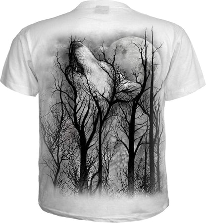 Spiral - Forest Wolf - T-Shirt White - XXL