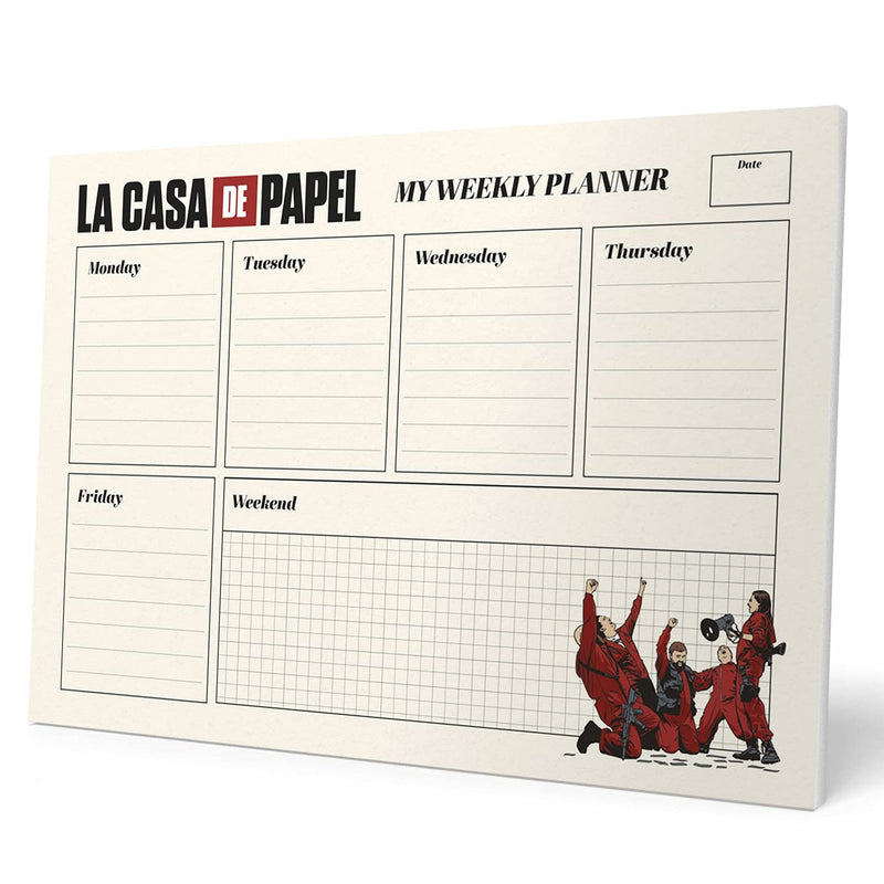 Planner A4 Da Scrivania La Casa Di Carta
