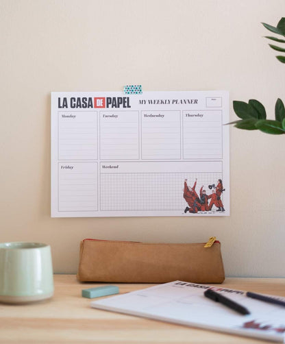 Planner A4 Da Scrivania La Casa Di Carta
