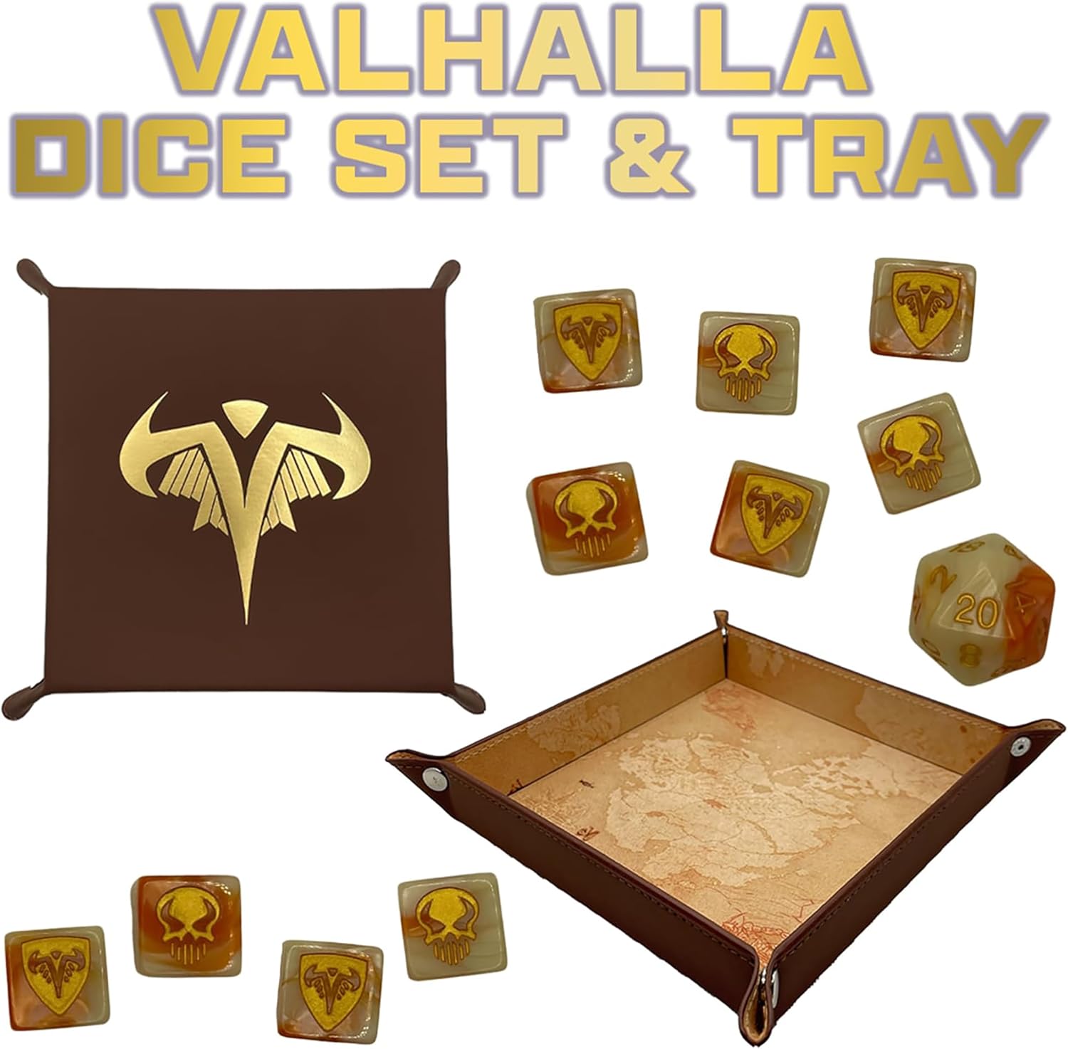 Renegade Game Studios - Plateau à dés Heroscape Valhalla - 2 à 4 Joueurs à partir de 14 Ans - Ajouter du Contenu pour Le Jeu Miniature d'héroscopes - Une boîte de Combat ou Un kit de maître est