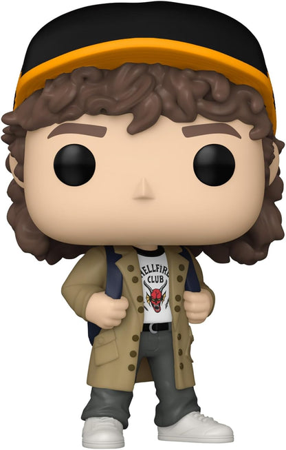 Funko POP! TV: Stranger Things Season 5 - Dustin Henderson - Figura in Vinile da Collezione - Idea Regalo - Merchandising Ufficiale - Giocattoli per Bambini e Adulti
