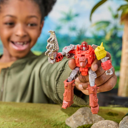 Transformers CYBERWORLD Cyber Changers Dinobot Snarl Action Figure